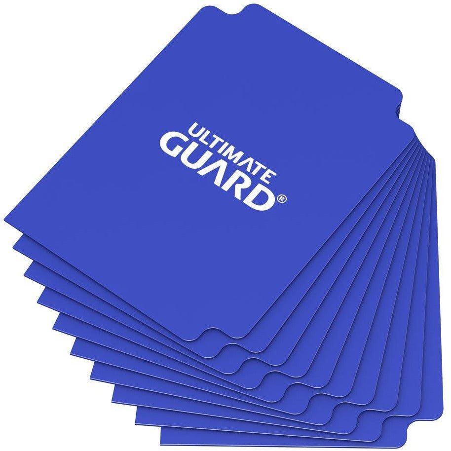 Ultimate Guard Card Dividers Standard Size Blue (10) - 4260250077368 - CrystalLotus.eu