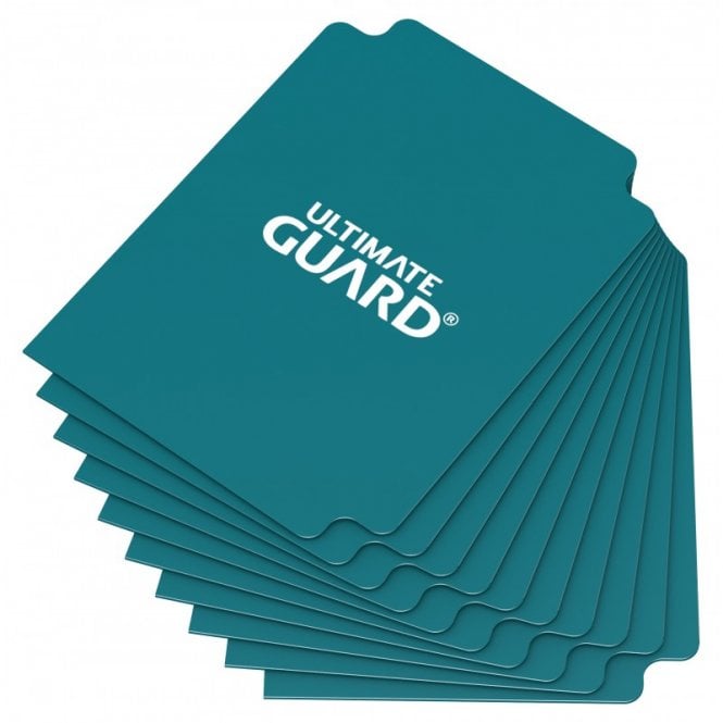 Ultimate Guard Card Dividers Standard Size Petrol Blue (10) - 4260250078891 - CrystalLotus.eu