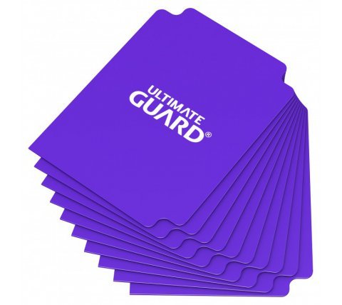 Ultimate Guard Card Dividers Standard Size Purple (10) - 4260250078914 - CrystalLotus.eu