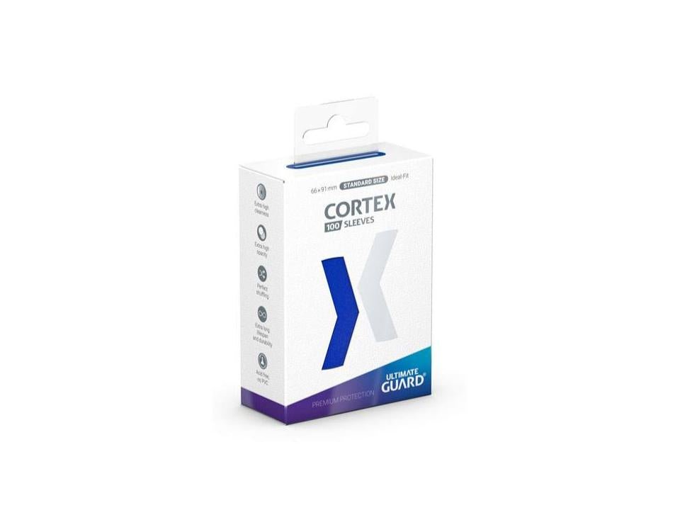 Ultimate Guard Cortex Sleeves Standard Size Blue (100) - 4056133018340 - CrystalLotus.eu