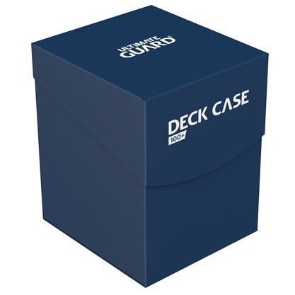 Ultimate Guard Deck Case 100+ Standard Size Blue - 4056133016490 - CrystalLotus.eu