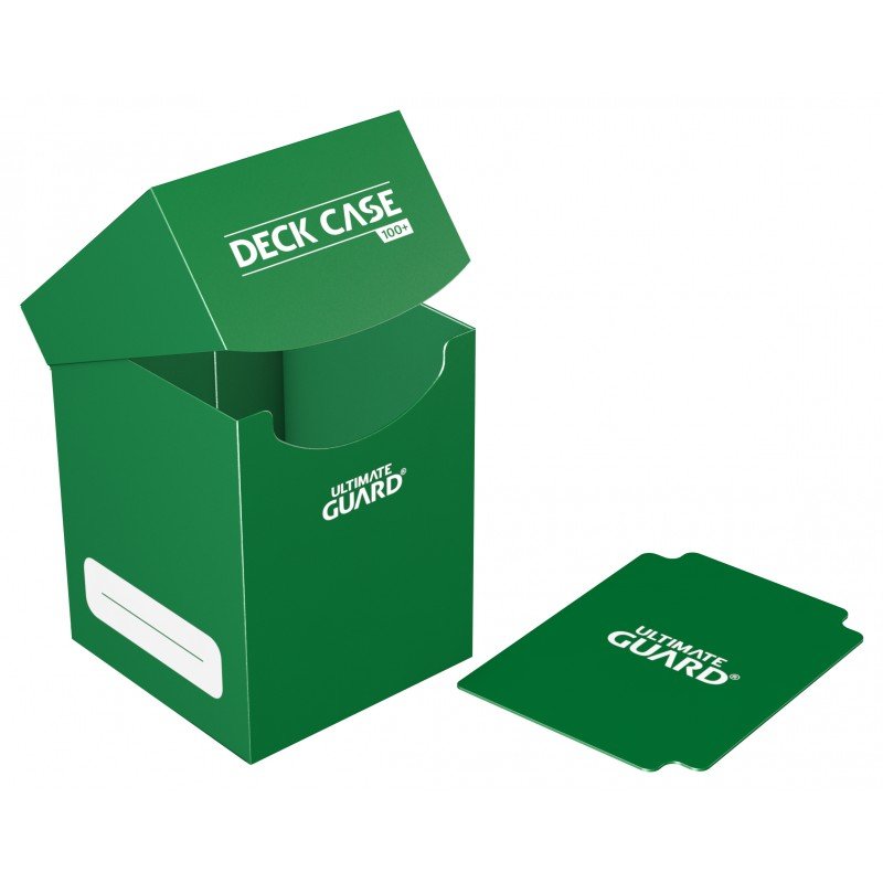 Ultimate Guard Deck Case 100+ Standard Size Green - 4260250075111 - CrystalLotus.eu