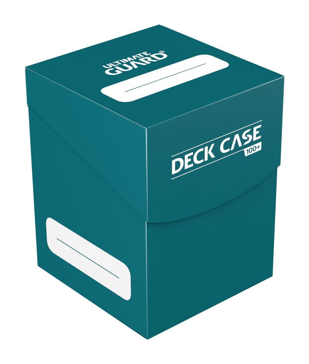 Ultimate Guard Deck Case 100+ Standard Size Petrol Blue - 4260250075524 - CrystalLotus.eu