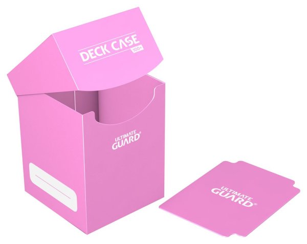 Ultimate Guard Deck Case 100+ Standard Size Pink - 4260250075593 - CrystalLotus.eu