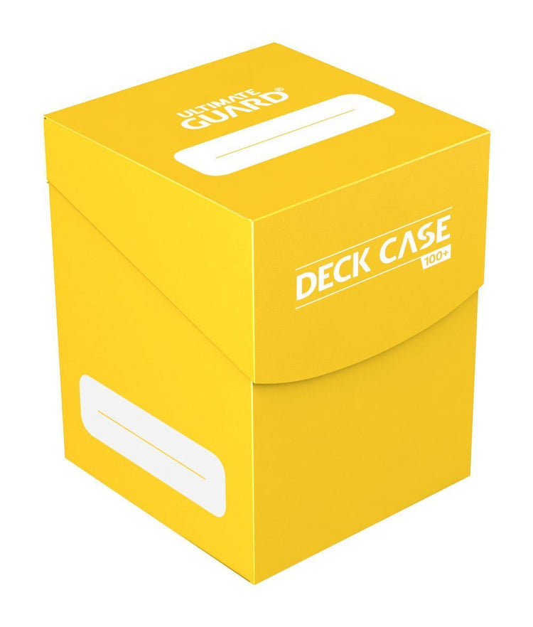 Ultimate Guard Deck Case 100+ Standard Size Yellow - 4260250075579 - CrystalLotus.eu