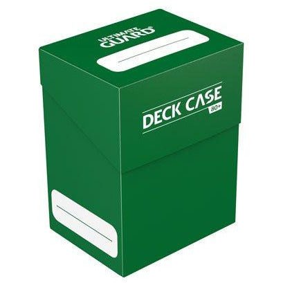 Ultimate Guard Deck Case 80+ Standard Size Green - 4260250074985 - CrystalLotus.eu