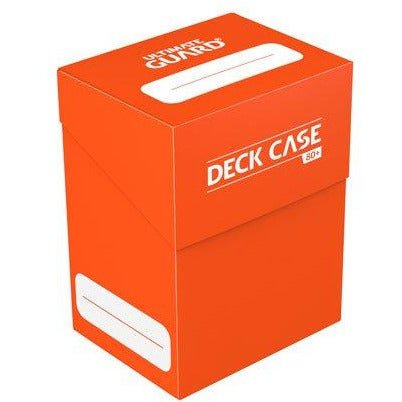 Ultimate Guard Deck Case 80+ Standard Size Orange - 4260250075043 - CrystalLotus.eu