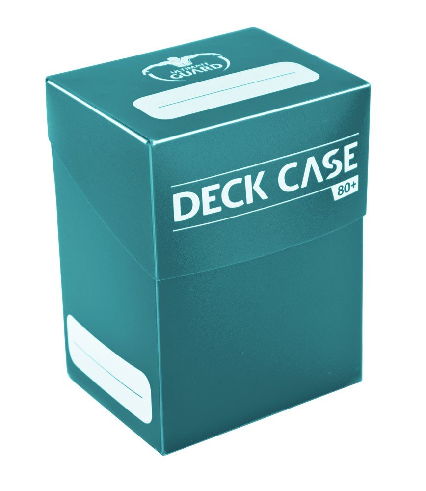 Ultimate Guard Deck Case 80+ Standard Size Petrol Blue - 4260250075470 - CrystalLotus.eu