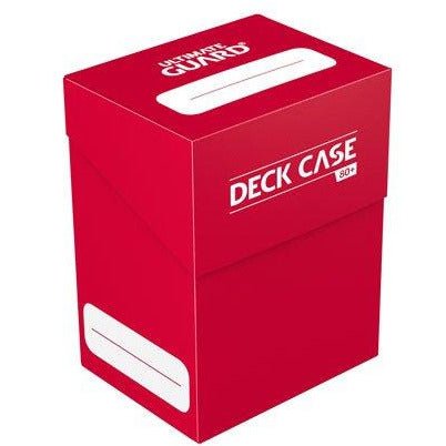 Ultimate Guard Deck Case 80+ Standard Size Red - 4260250075036 - CrystalLotus.eu