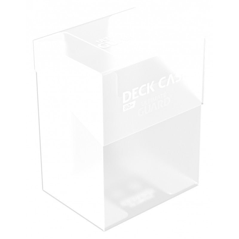 Ultimate Guard Deck Case 80+ Standard Size Transparent - 4260250074961 - CrystalLotus.eu