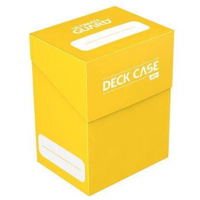 Ultimate Guard Deck Case 80+ Standard Size Yellow - 4260250075050 - CrystalLotus.eu