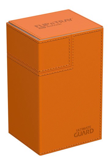 Ultimate Guard Flip´n´Tray Deck Case 80+ Standard Size XenoSkin Orange - 4056133008150 - CrystalLotus.eu