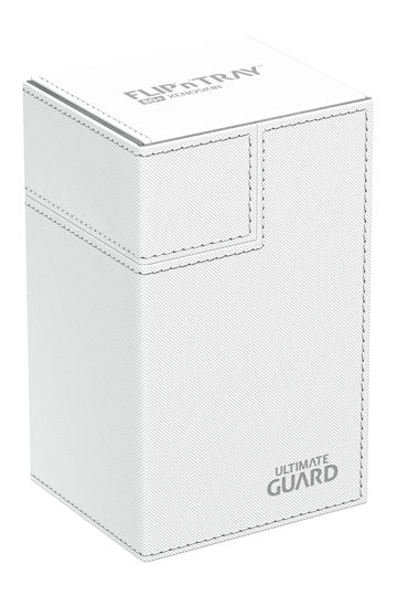 Ultimate Guard Flip´n´Tray Deck Case 80+ Standard Size XenoSkin White - 4260250074671 - CrystalLotus.eu