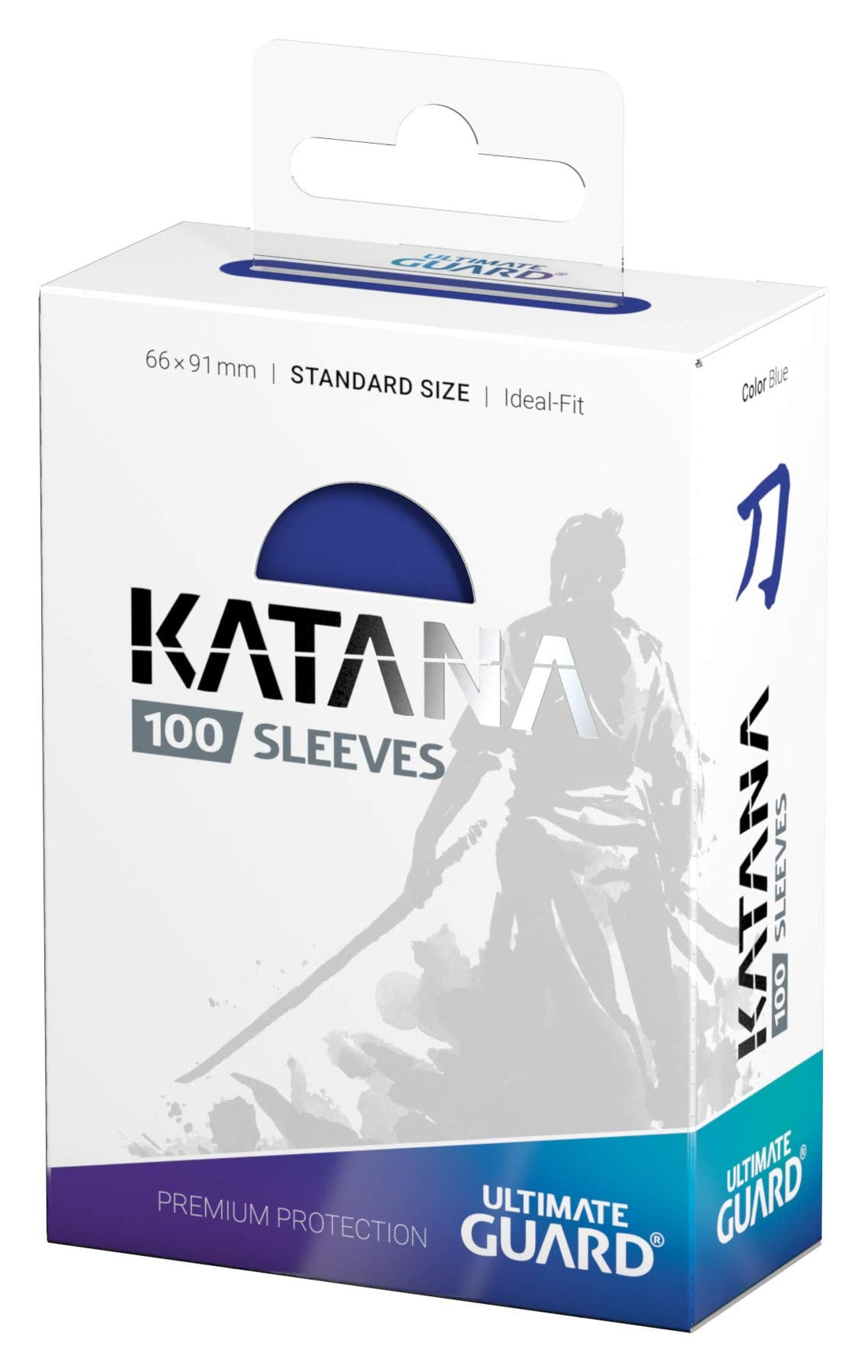 Ultimate Guard Katana Sleeves Standard Size Blue (100) - 4260250073773 - CrystalLotus.eu