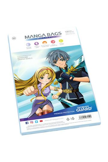 Ultimate Guard Manga Bags Resealable (100) - 4260250072592 - CrystalLotus.eu