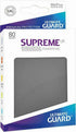 Ultimate Guard Supreme UX Sleeves Standard Size Dark Grey (80) - 4056133002974 - CrystalLotus.eu