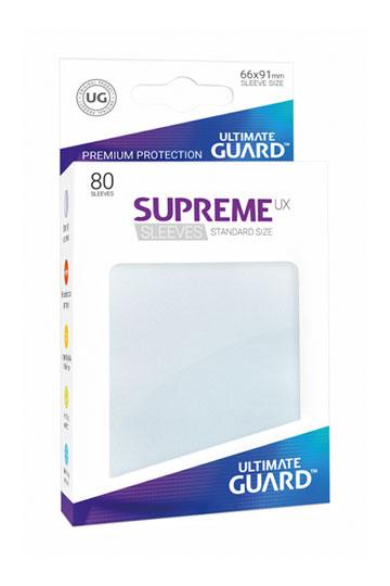 Ultimate Guard Supreme UX Sleeves Standard Size Frosted (80) - 4056133004886 - CrystalLotus.eu