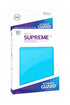 Ultimate Guard Supreme UX Sleeves Standard Size Matte Light Blue (80) - 4056133003247 - CrystalLotus.eu