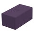 Ultimate Guard Twin Flip`n`Tray 200+ XenoSkin Monocolor Purple - 4056133022149 - CrystalLotus.eu