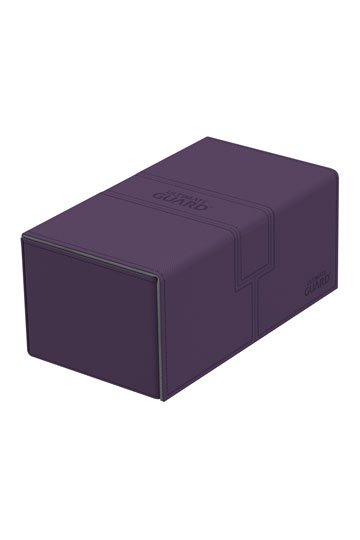 Ultimate Guard Twin Flip´n´Tray Deck Case 200+ Standard Size XenoSkin Purple - 4260250078341 - CrystalLotus.eu