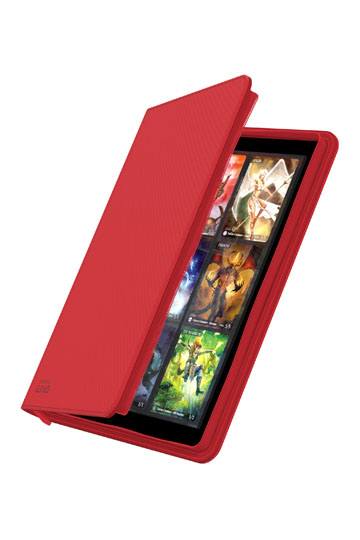 Ultimate Guard Zipfolio 360 - 18 - Pocket XenoSkin Red - 4260250074558 - CrystalLotus.eu