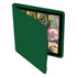 Ultimate Guard Zipfolio 480 - 24 - Pocket XenoSkin (Quadrow) - Green - 4056133000741 - CrystalLotus.eu