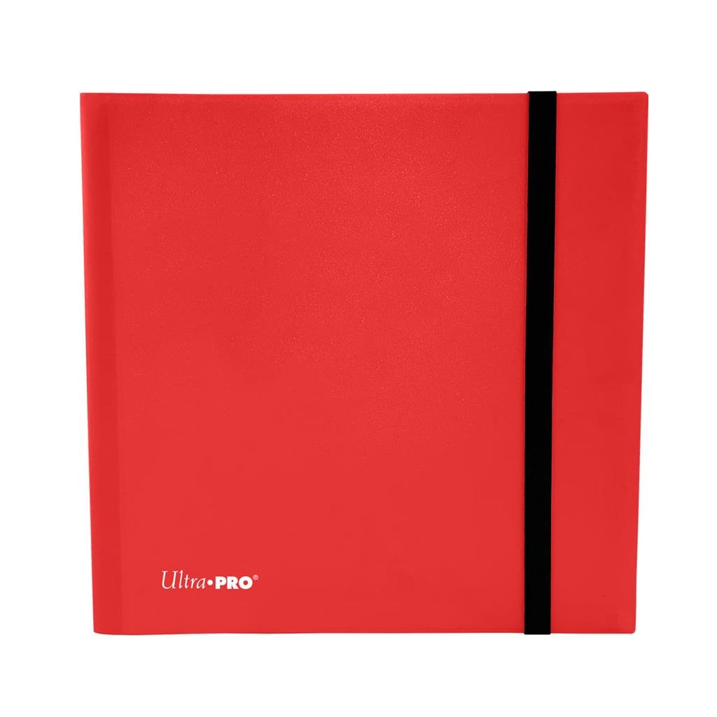 Ultra Pro - 12-Pocket Eclipse PRO-Binder - Apple Red - 074427161484 - Crystal Lotus