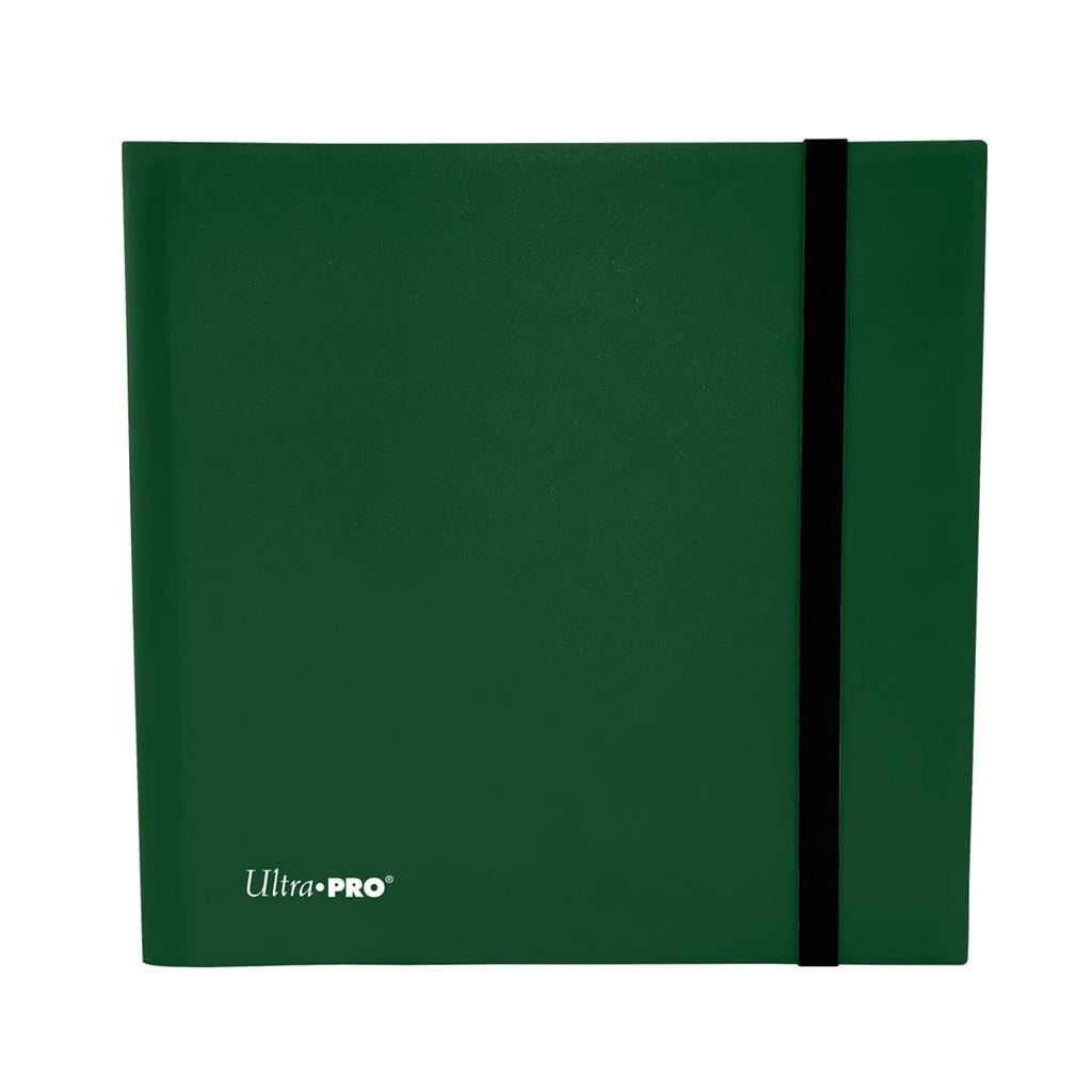 Ultra Pro - 12-Pocket Eclipse PRO-Binder - Forest Green - 074427161507 - Crystal Lotus