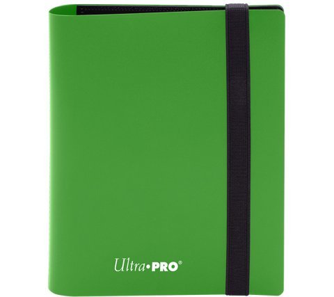 Ultra PRO - 2 - Pocket PRO - Binder - Eclipse Lime Green - 074427153694 - CrystalLotus.eu