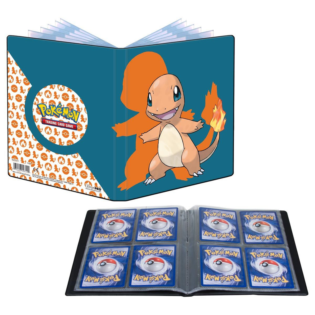 Ultra PRO - 4 Pocket Portfolio - Pokémon Charmander - 074427157111 - CrystalLotus.eu