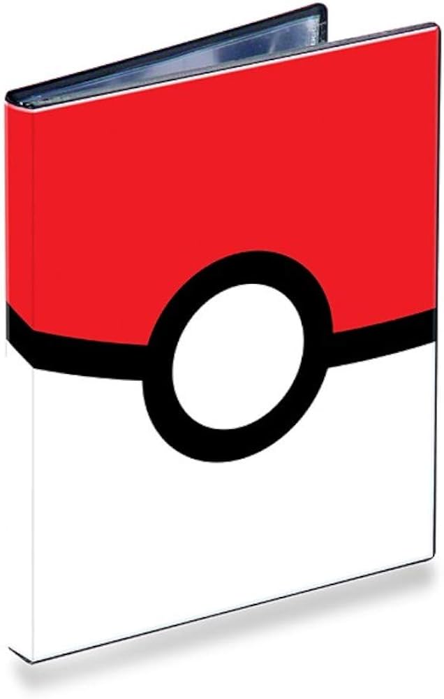 Ultra Pro 4-Pocket Portfolio - Pokemon: Pokeball - 74427852474 - Crystal Lotus