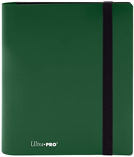 Ultra PRO - 4 - Pocket PRO - Binder - Eclipse Forest Green - 074427153809 - CrystalLotus.eu