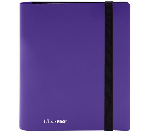 Ultra PRO - 4 - Pocket PRO - Binder - Eclipse Royal Purple - 074427153854 - CrystalLotus.eu