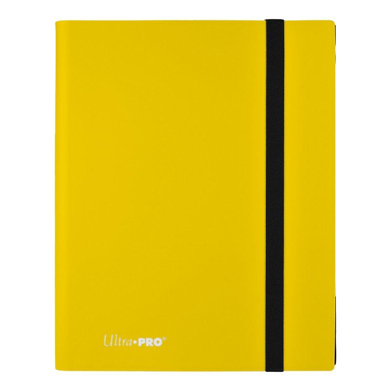 Ultra PRO - 9 - Pocket PRO - Binder Eclipse - Lemon Yellow - 074427151508 - CrystalLotus.eu