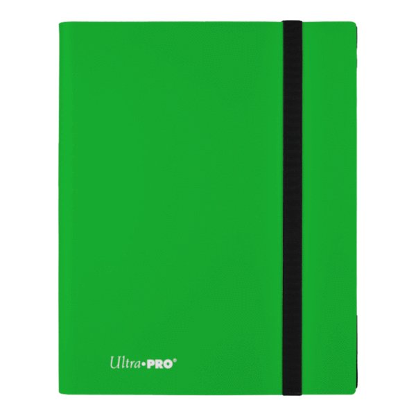 Ultra PRO - 9 - Pocket PRO - Binder Eclipse - Lime Green - 074427151485 - CrystalLotus.eu