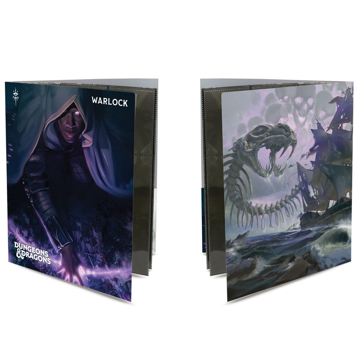 Ultra Pro - Class Folio with Stickers for Dungeons &amp; Dragons - Warlock - 074427186029 - CrystalLotus.eu