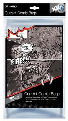Ultra PRO - Comic Bags Current Size (100 pcs) - 074427819750 - Crystal Lotus