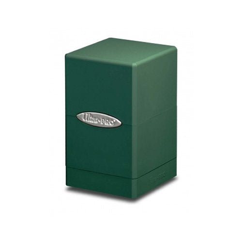 Ultra Pro - Deck Box - Satin Tower - Green - 074427841768 - CrystalLotus.eu