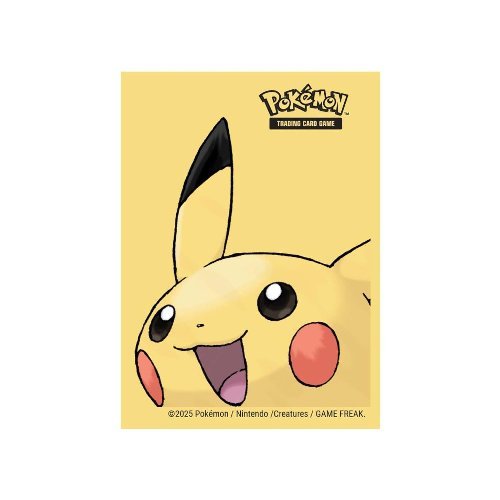 Ultra Pro Deck Protector Sleeves - Pokemon: Pikachu (65 Sleeves) - 74427165390 - Crystal Lotus