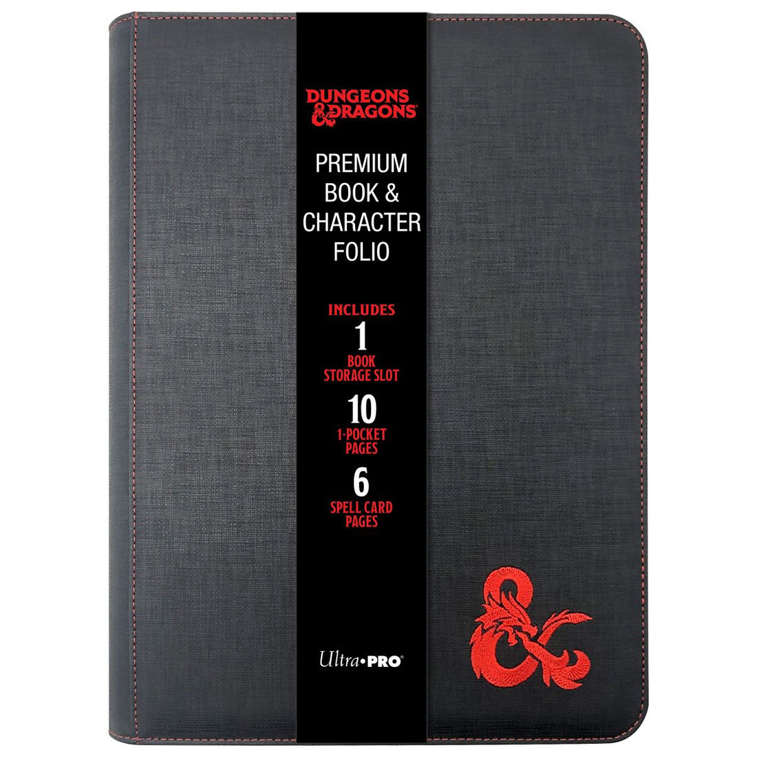 Ultra Pro - Dungeons &amp; Dragons Premium Zippered Book &amp; Character Folio - 074427185855 - CrystalLotus.eu