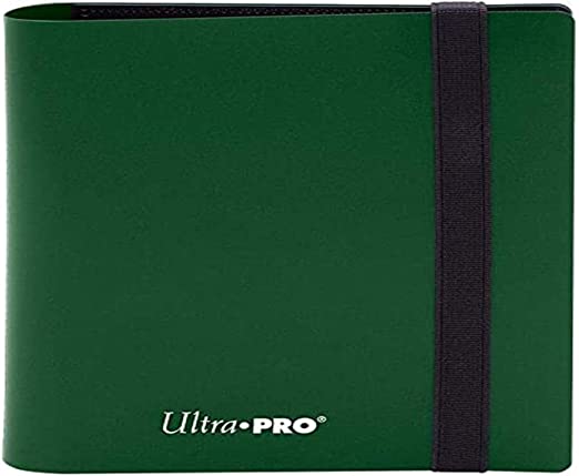 Ultra Pro E - 15368 Eclipse 2 Pocket Pro Binder - Forest Green - 074427153687 - CrystalLotus.eu