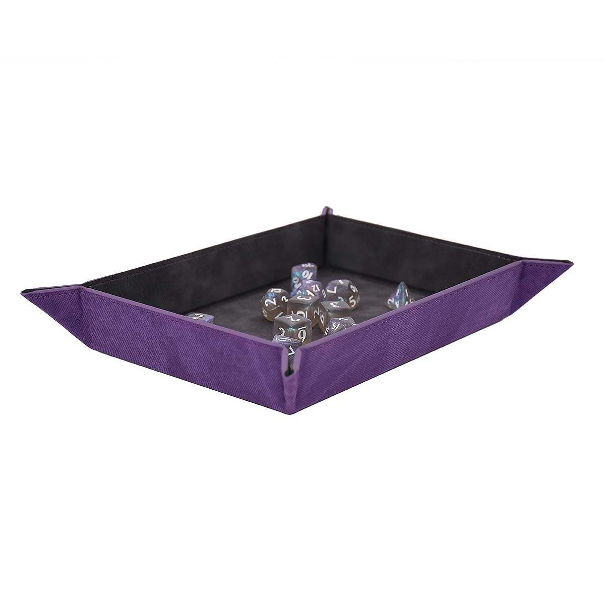 Ultra PRO - Foldable Dice Rolling Tray - Amethyst - 074427157210 - CrystalLotus.eu