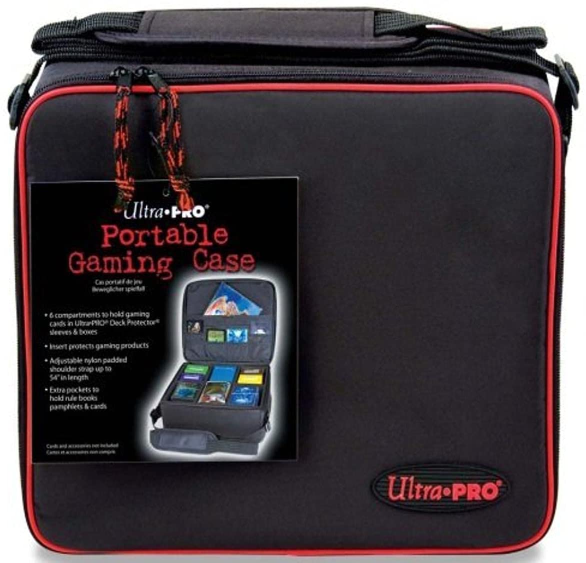 Ultra Pro Gaming Case with Red Trim - 074427811273 - CrystalLotus.eu