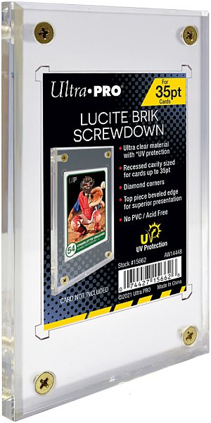 Ultra Pro - Lucite Brik UV Screwdown 35PT - 074427156626 - CrystalLotus.eu