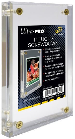 Ultra Pro - Lucite UV 1&quot; Screwdown - 074427156602 - CrystalLotus.eu