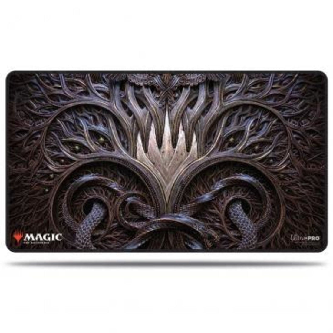 Ultra PRO - Magic: The Gathering Kaldheim Stitched Playmat featuring Stylized Planeswalker Symbol - 074427185268 - CrystalLotus.eu