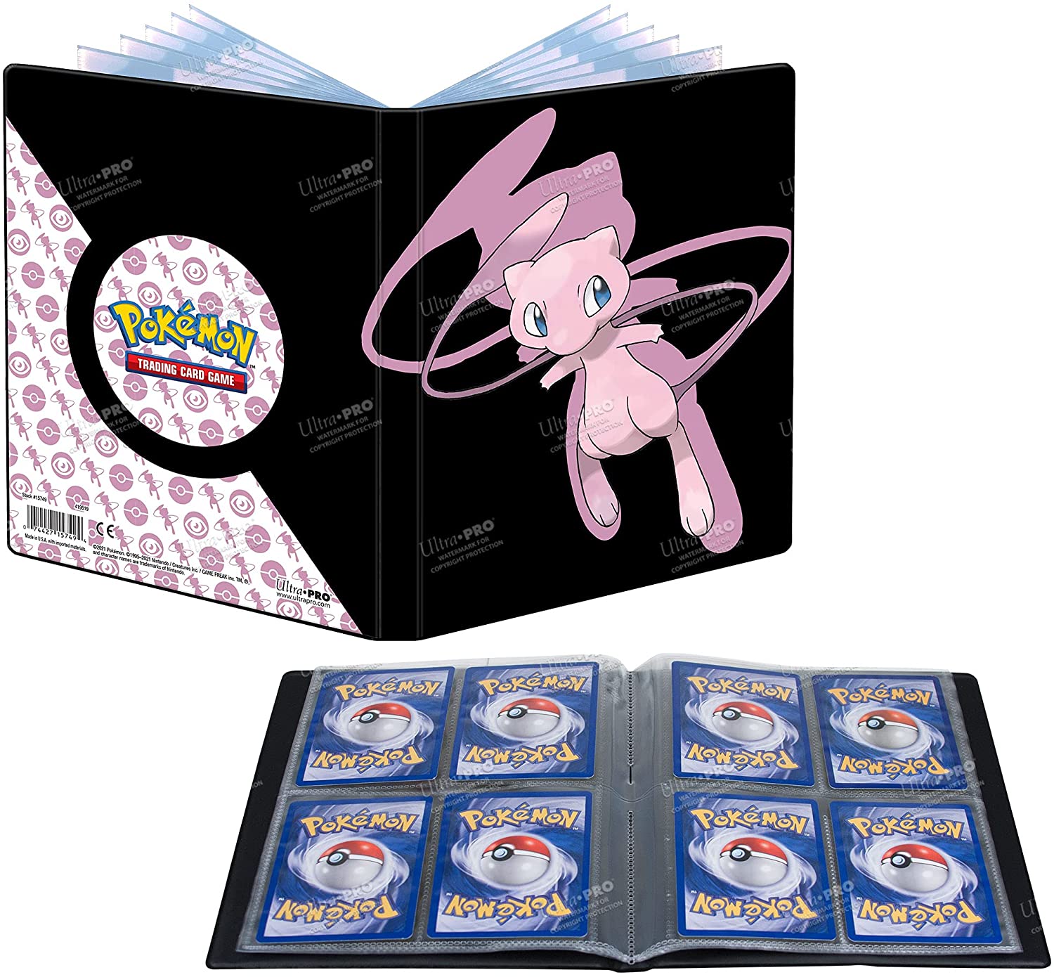 Ultra PRO - Mew 4 - Pocket Portfolio for Pokémon - 074427157494 - CrystalLotus.eu