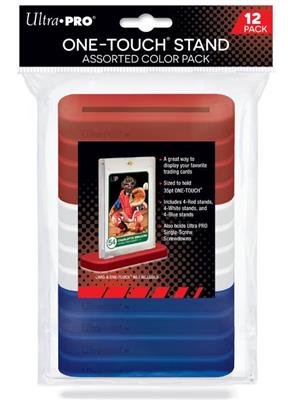 Ultra Pro - One - Touch Stand 35pt Assorted Color 12 - pack - 074427152222 - Crystal Lotus