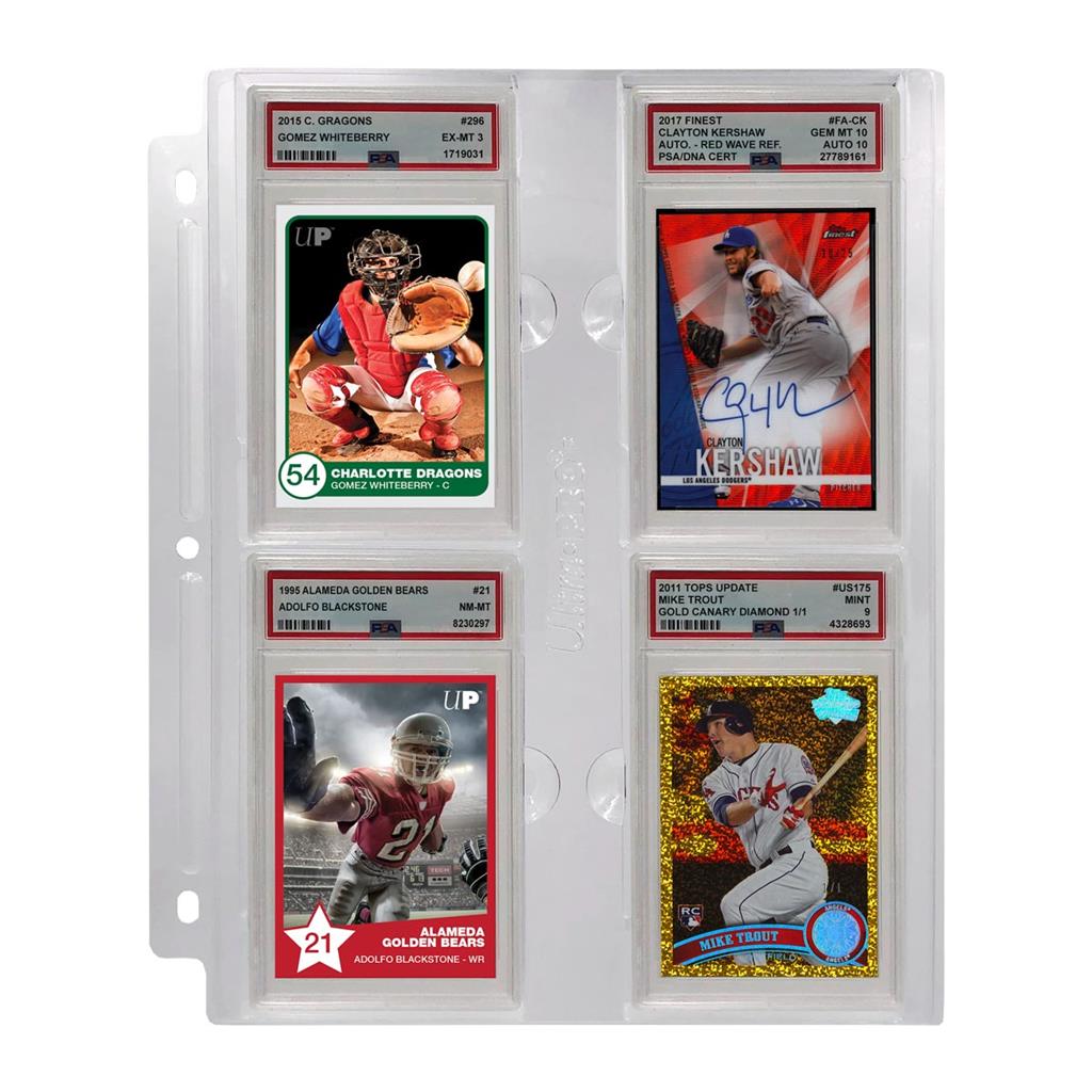 Ultra PRO - Page for PSA Slabs 1ct - 074427857578 - Crystal Lotus
