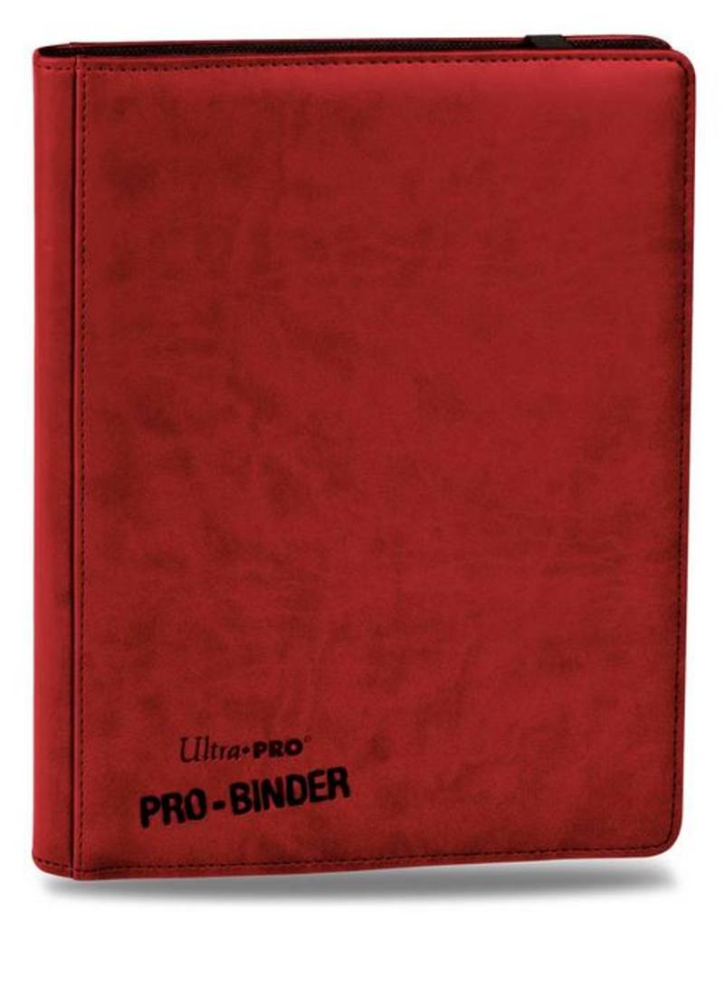 Ultra PRO - Premium Pro - Binder - 9 - Pocket Portfolio - Red - 074427841959 - CrystalLotus.eu